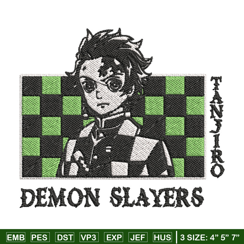 Tanjiro man embroidery design, Tanjiro embroidery, Embroidery shirt, Embroidery file, Anime design, Digital download.jpg