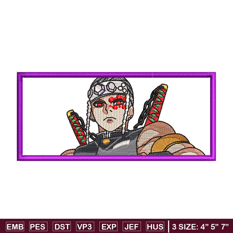 Tengen box embroidery design, Demon slayer embroidery, Anime design, Embroidery shirt, Embroidery file, Digital download.jpg