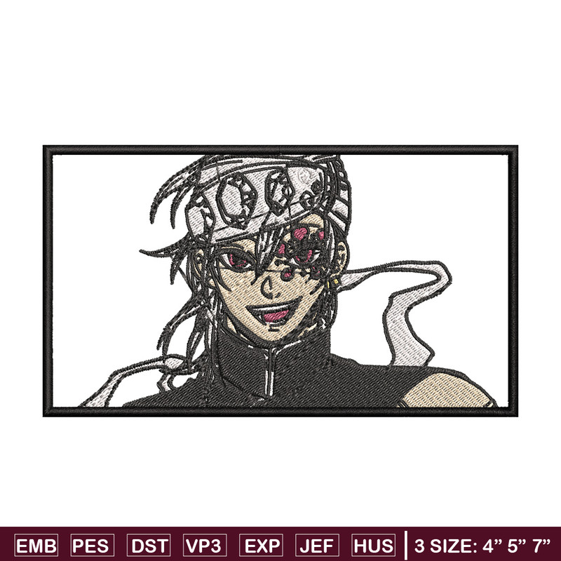 Tengen embroidery design, Tengen embroidery, Anime design, Embroidery shirt, Embroidery file, Digital download.jpg