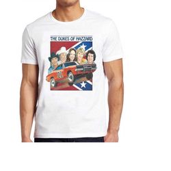 the dukes of hazzard t shirt 80s tv show retro family comedy action gift tee 98