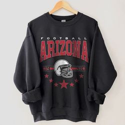 Arizona Football Sweatshirt, Vintage Style Arizona Football Crewneck, America Football Sweatshirt, Arizona Sweatshirt, F