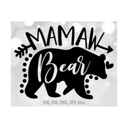 mamaw bear svg, mamaw svg, mamaw shirt design, blessed mamaw svg, mamaw png