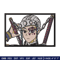 Tengen frame embroidery design, Tengen embroidery, Anime design, Embroidery shirt, Embroidery file, Digital download.jpg