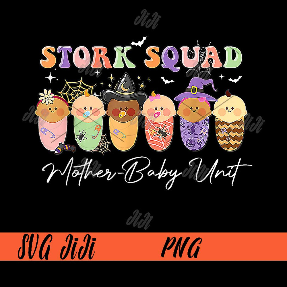 Stork-Squad-Mother-Baby-Unit-PNG,-Halloween-Mother-Baby-Nurse-PNG.jpg