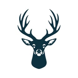 deer head svg | hunting svg | deer svg | deer cut file | deer antlers svg | deer vector | deer clipart