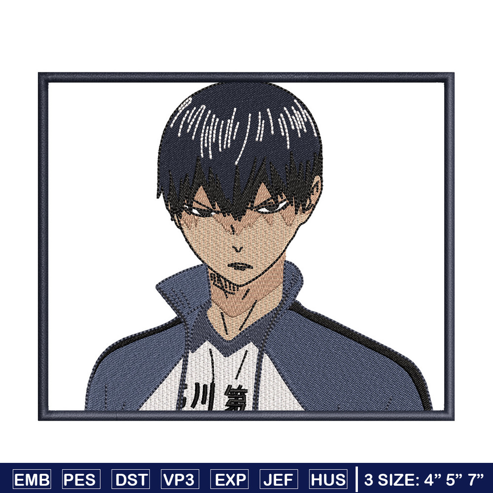 Tobio box embroidery design, Haikyuu embroidery, Anime design, Embroidery shirt, Embroidery file,Digital download.jpg