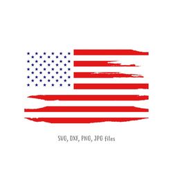 distressed flag svg, american flag svg,  4th of july svg, us flag svg, grunge usa flag svg, distorted american flag svg,