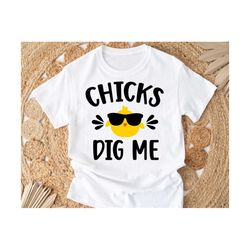 chicks dig me svg, boy easter svg, hunting chicks svg, funny easter svg, mr steal your chick svg, boys easter shirt svg