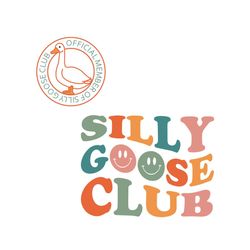 silly goose club sweatshirt png, unisex silly goose svg, silly goose university, funny shirt png, funny gift, funny goos