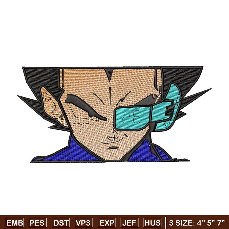 Vegeta eyes embroidery design, Dragonball embroidery, Anime design, Embroidery shirt, Embroidery file,Digital download.jpg