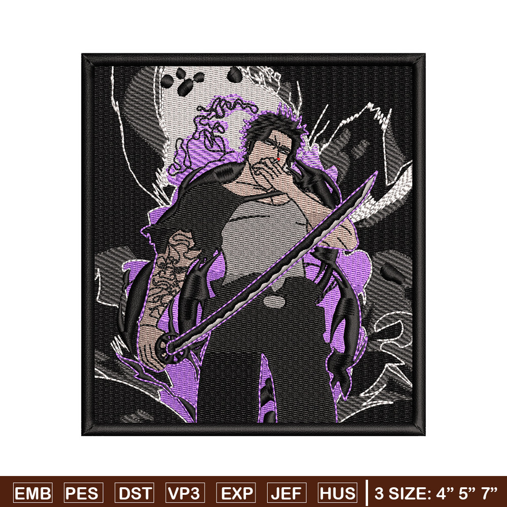 Yami box embroidery design, Black clover embroidery, Anime design, Embroidery shirt, Embroidery file, Digital download.jpg