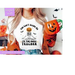 music teacher halloween shirts, spooky music teacher shirt, retro halloween music teacher, music teacher halloween gift,