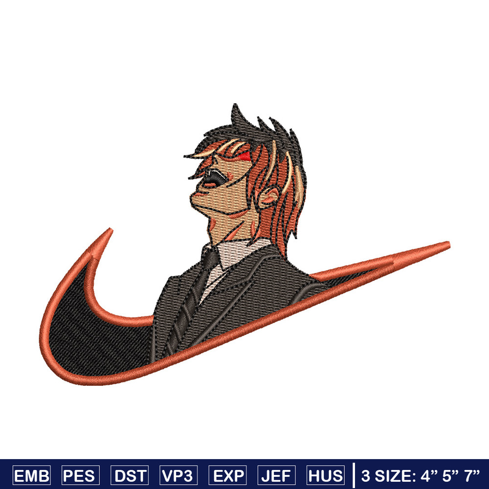 Yagami nike embroidery design, Death note embroidery, Nike design, Embroidery shirt, Embroidery file, Digital download.jpg