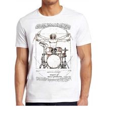drums da vinci hilarious novelty saying funny meme gift tee cult movie  t shirt 685