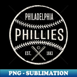 vintage philadelphia phillies - retro sports design - high-resolution sublimation file