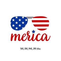 merica svg, independence day svg, merica cut file, sunglasses design, 4th of july svg, merica shirt svg, flag cricut & s