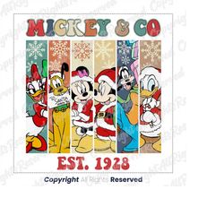 Merry Christmas Png,Mickey Clubhouse Clipart PNG, Mickey Party Theme, Mouse Friends, Mickey Baby, Wrapping Papers,mickey