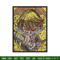 Zenitsu poster embroidery design, Zenitsu embroidery, Anime design, Embroidery shirt, Embroidery file, Digital download.jpg
