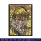 Zenitsu poster embroidery design, Zenitsu embroidery, Anime design, Embroidery shirt, Embroidery file, Digital download.jpg