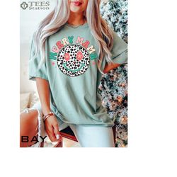 christmas mama t-shirt, merry mama t-shirt, mom christmas shirts, smiley face, christmas gift for mom shirt, christmas m