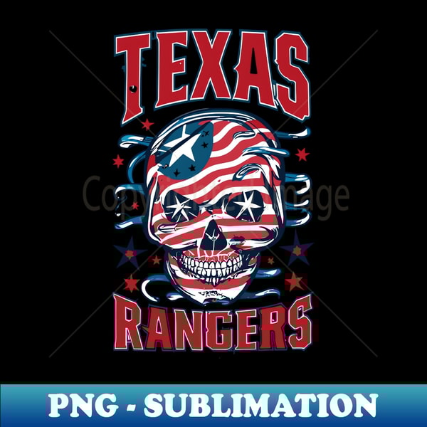 Texas Rangers Logo - Exclusive Transparent PNG Sublimation D | Inspire ...