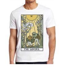 frog & toad the lovers tarot card funny meme cool cult gift tee t shirt m798