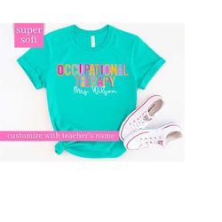 custom occupational therapy shirt ,occupational therapist, therapist shirt, gift for therapists, ot shirt, therapy shirt
