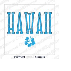 hawaii svg | aloha svg | retro hawaii svg | cute hawaii svg | hawaii travel svg | dxf | png | cut file