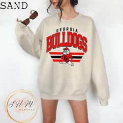 georgia bulldogs sweatshirt, georgia football sweatshirt, go dawgs, go dawgs sweatshirt, crewneck sweatshirt, unisex geo