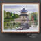 temple - china - water - nature - watercolor painting - 2.jpg
