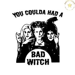 you could had a bad witch halloween svg file for cricut