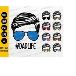 dad life bundle svg | dadlife svg | dad t-shirt tee vinyl decal gift | cricut cutting files silhouette clipart vector di