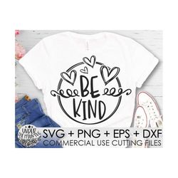 bee kind svg / kindness svg / be kind svg / bee svg, dxf, eps, png / printable, cut file / cricut, silhouette cameo, cli