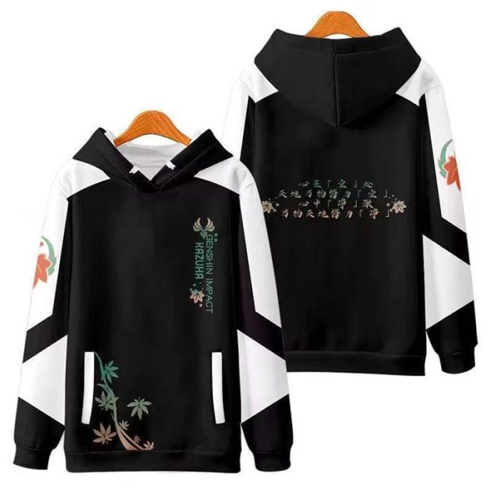 Kazuha Genshin Impact All Over Print 3D Hoodie Zip Hoodie, Kazuha Genshin Impact Hoodie 3D Zip Hoodie Fleece Hoodie