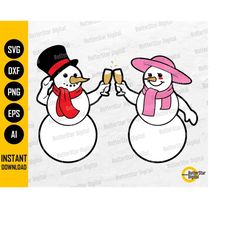 snowman toast svg | cute winter svg | party decoration decor wall art | cricut silhouette | printable clipart vector dig