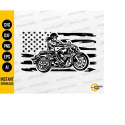 american girl biker svg | usa life behind bars svg | motorcycle bike t-shirt decal | cricut silhouette clipart vector di