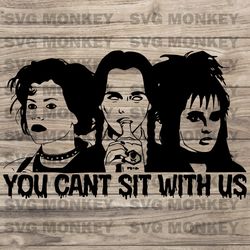 you cant sit with us halloween mean girls svg download svg eps dxf png