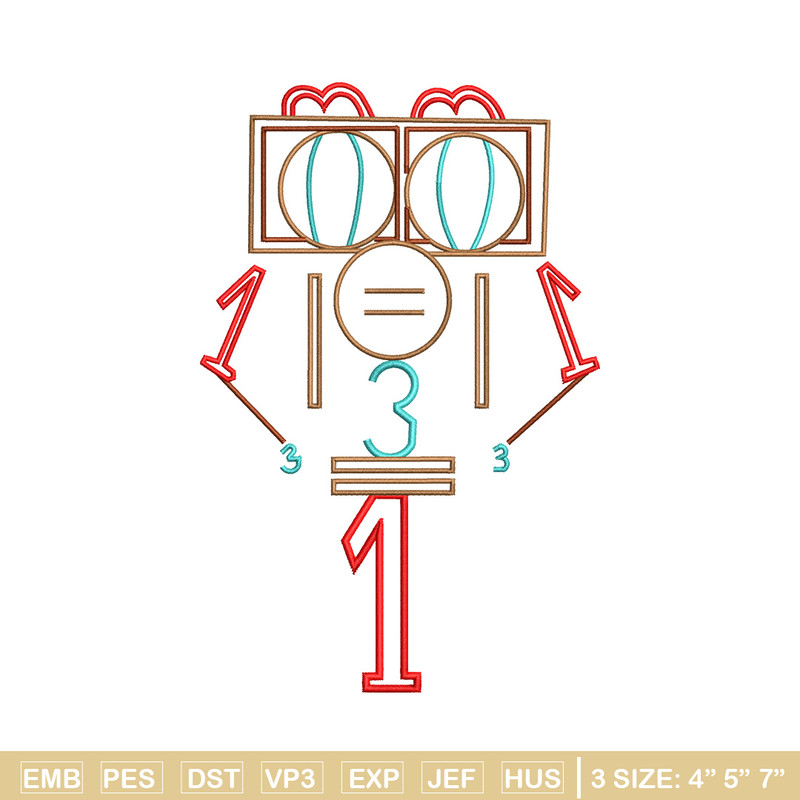 1 machine logo embroidery design, Logo embroidery, Embroidery file, Embroidery shirt, Emb design, Digital download.jpg