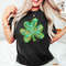 Cute St Patricks Four Leaf Clover Shirt,Watercolor St Patrick Tshirt, Retro St Patricks Day,Shamrock Sweatshirt,Gift For St Patricks.jpg