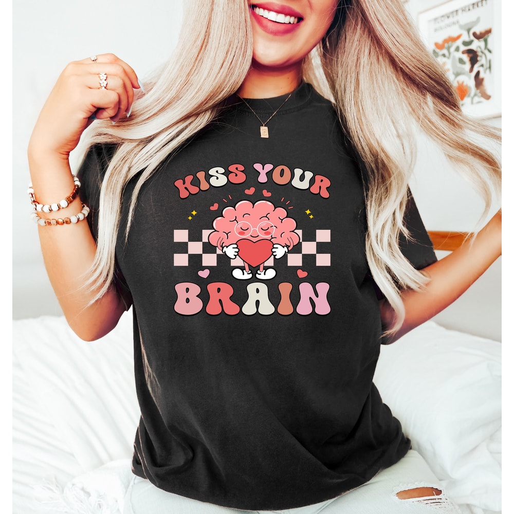 Kiss Your Brain Custom Shirt, Teacher Shirts, Teacher Appreciation Gift, Custom Retro Teacher Gifts, Sped Teacher Shirts, SPED Gifts.jpg