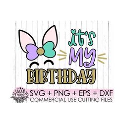 it's my birthday svg, birthday girl svg,birthday unicorn svg,birthday unicorn svg,unicorn svg,girl unicorn birthday part