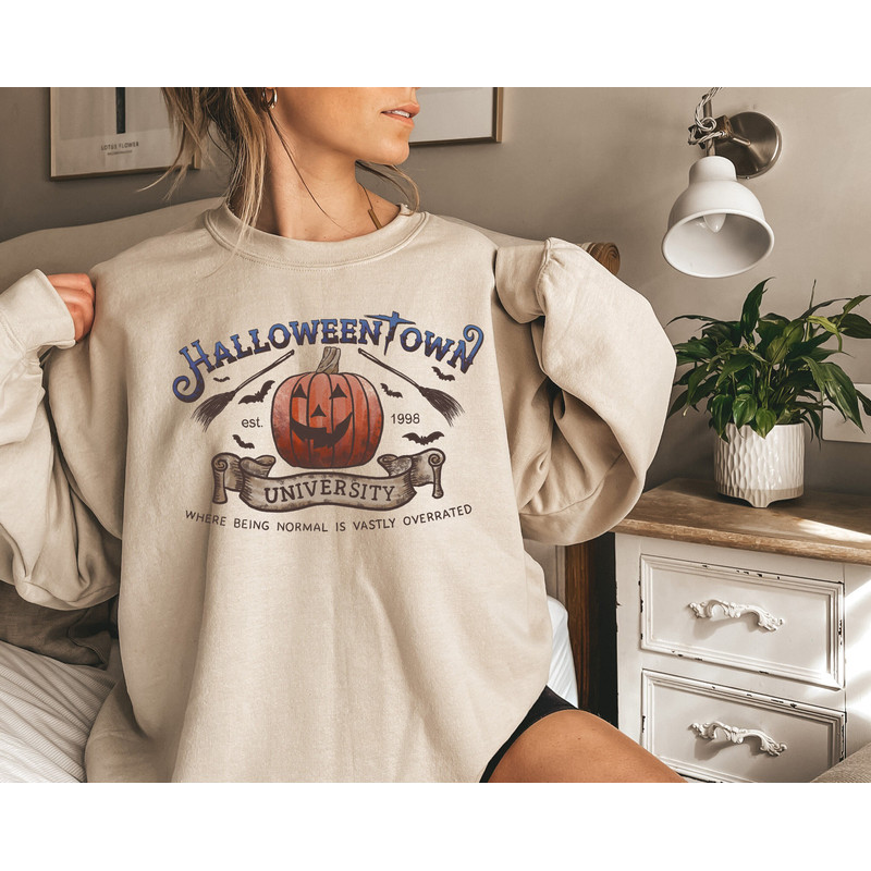 Halloweentown University Sweatshirt, Salem University Sweater, Witch School Shirt, Halloween Gifts for Witches, Salem Witches T-shirt.jpg