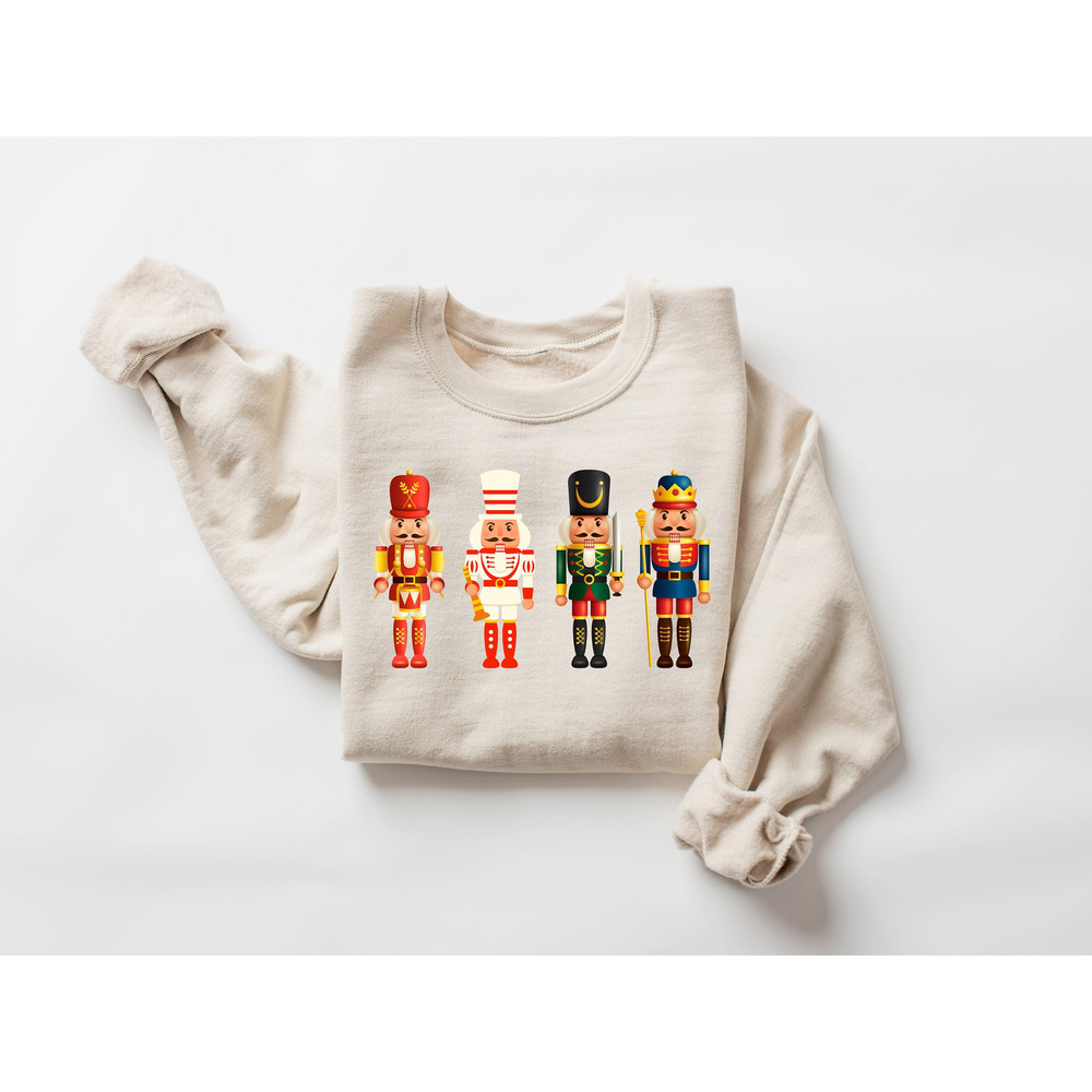 Nutcracker Christmas Sweatshirt, Classy Christmas Shirt, Winter Holiday Shirt, Christmas Gifts, Christmas Crewneck, Christmas Sweater.jpg