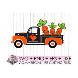 Easter carrot SVG / Easter Truck Svg / Carrot truck svg / Easter truck Cut File | Instant download design for cricut or