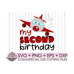 my 2 birthday airplane svg,airplane birthday svg, airplane svg,aviation birthday svg,2nd birthday svg, second birthday s