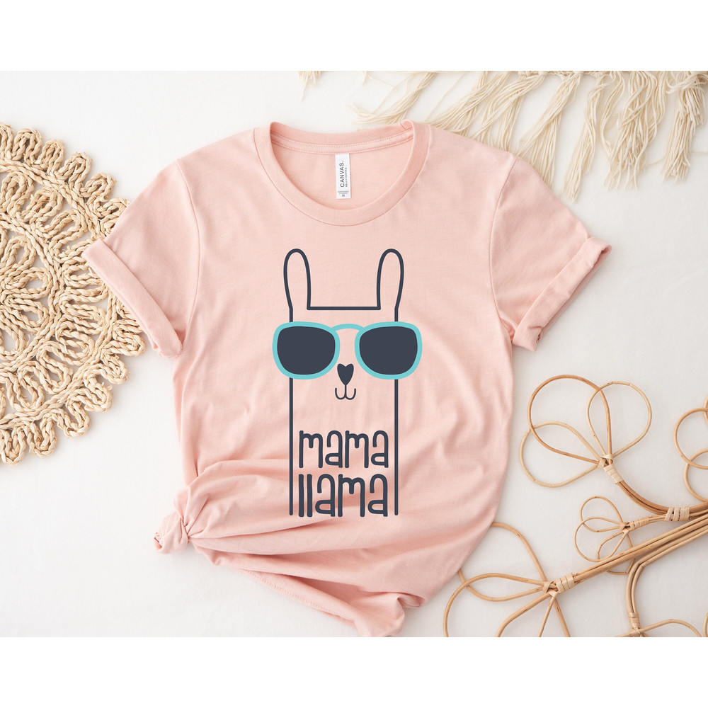 Mama Llama Shirt for Mom for Mother's Day - Mama Llama Tshirt for Women - Mama T Shirt for Mothers Day Gift - Funny Llama Shirt for Women.jpg