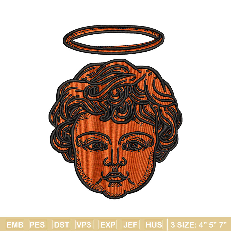 Angel baby embroidery design, Angel embroidery, Embroidery file, Embroidery shirt, Emb design, Digital download.jpg