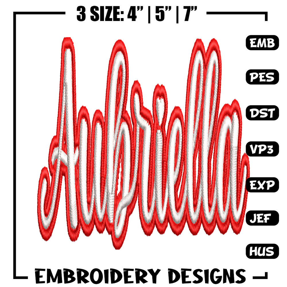 Auhriella embroidery design, Auhriella embroidery, logo design, embroidery file, logo shirt, Digital download..jpg