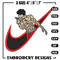 Baki x nike embroidery design, Baki embroidery, Nike design, Embroidery shirt, Embroidery file, Digital download.jpg