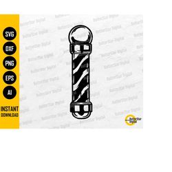 barber pole svg | barbershop vinyl stencil decals graphics | cricut cutting file silhouette printable clipart vector dig